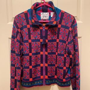 Festive, Vintage Michael Simon sweater.